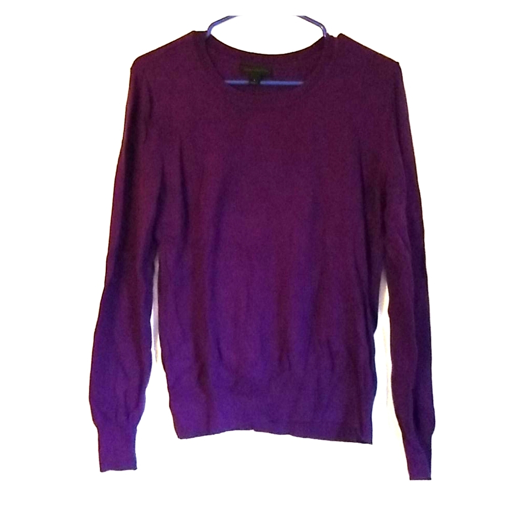 Worthington Purple Long Sleeve Sweater